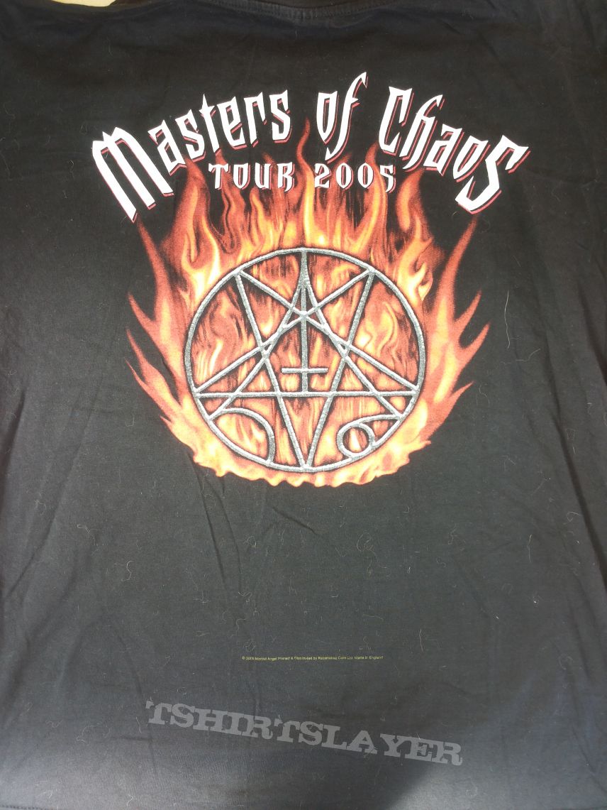 Morbid Angel - Domination / Masters Of Chaos Tour Shirt