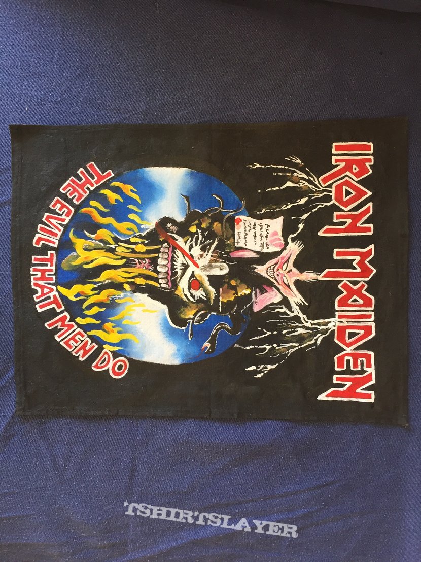 Iron maiden backpatch
