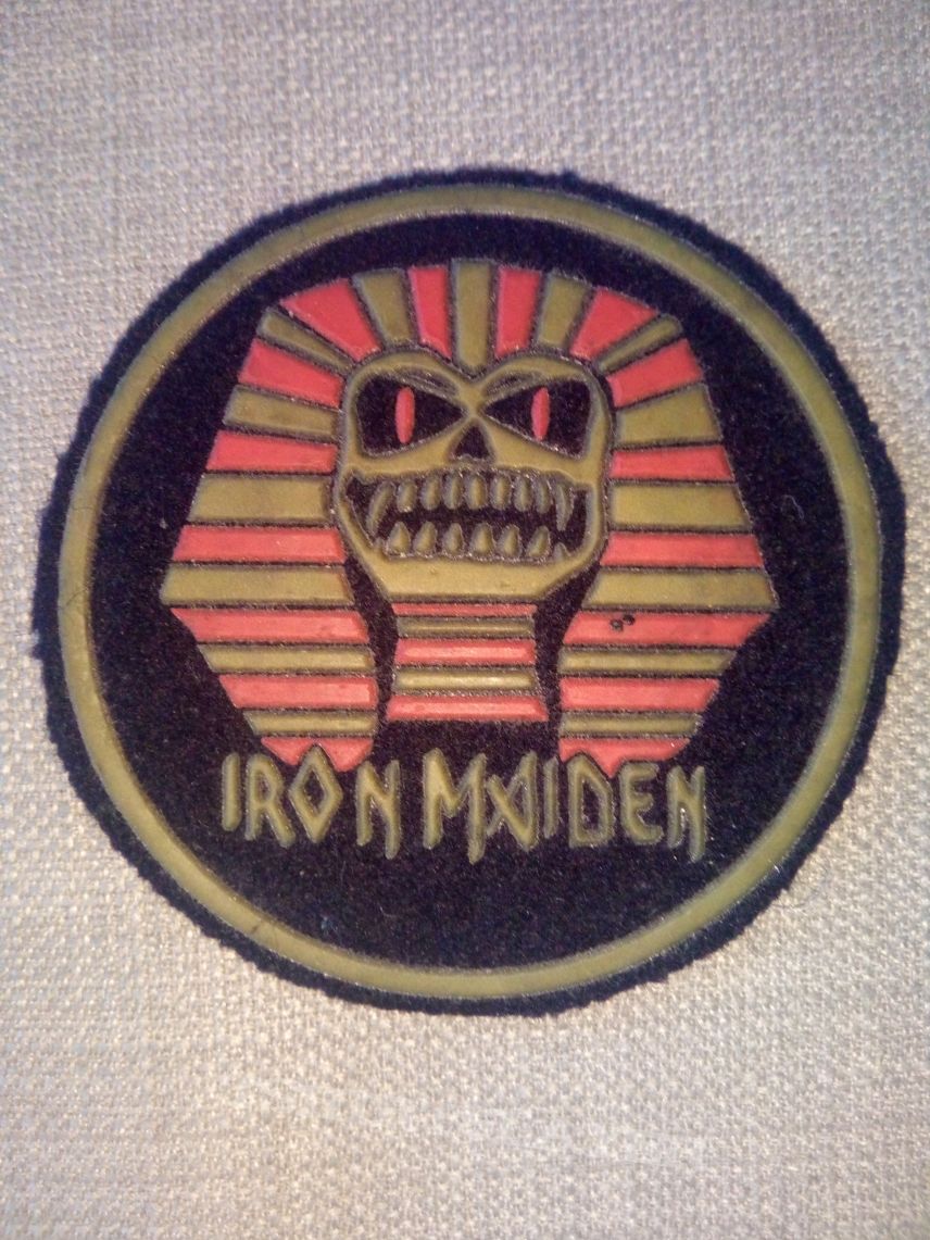 Iron Maiden Vintage rubber patches