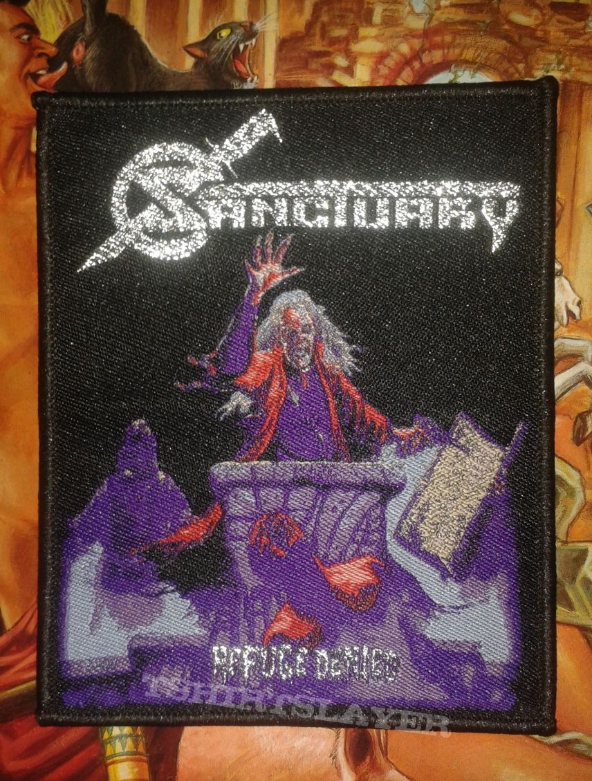 Sanctuary woven patch.