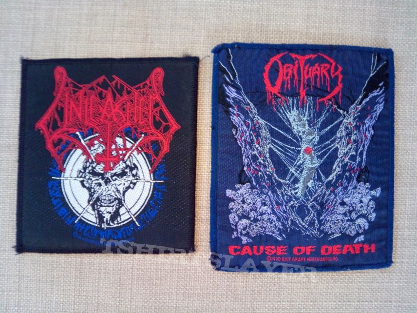 Obituary Patches for gesperrt