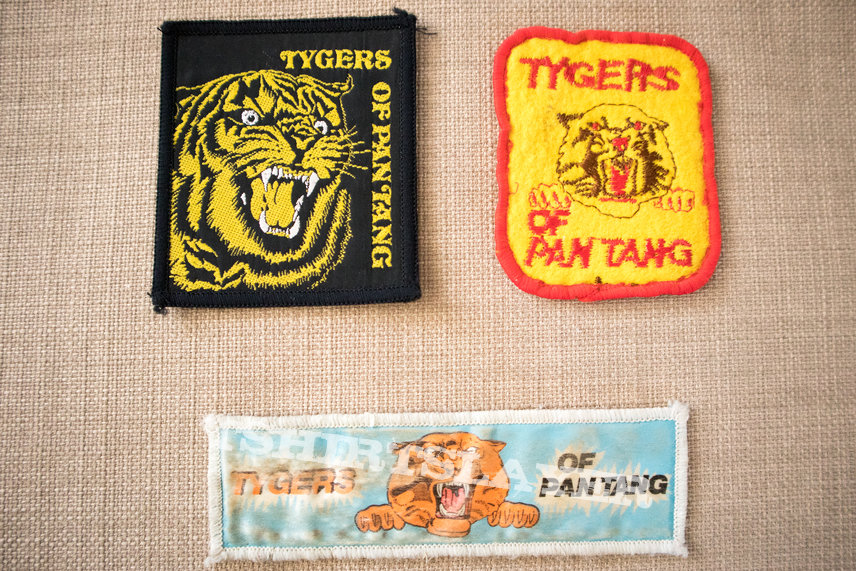 Tygers of Pan Tang patch collection