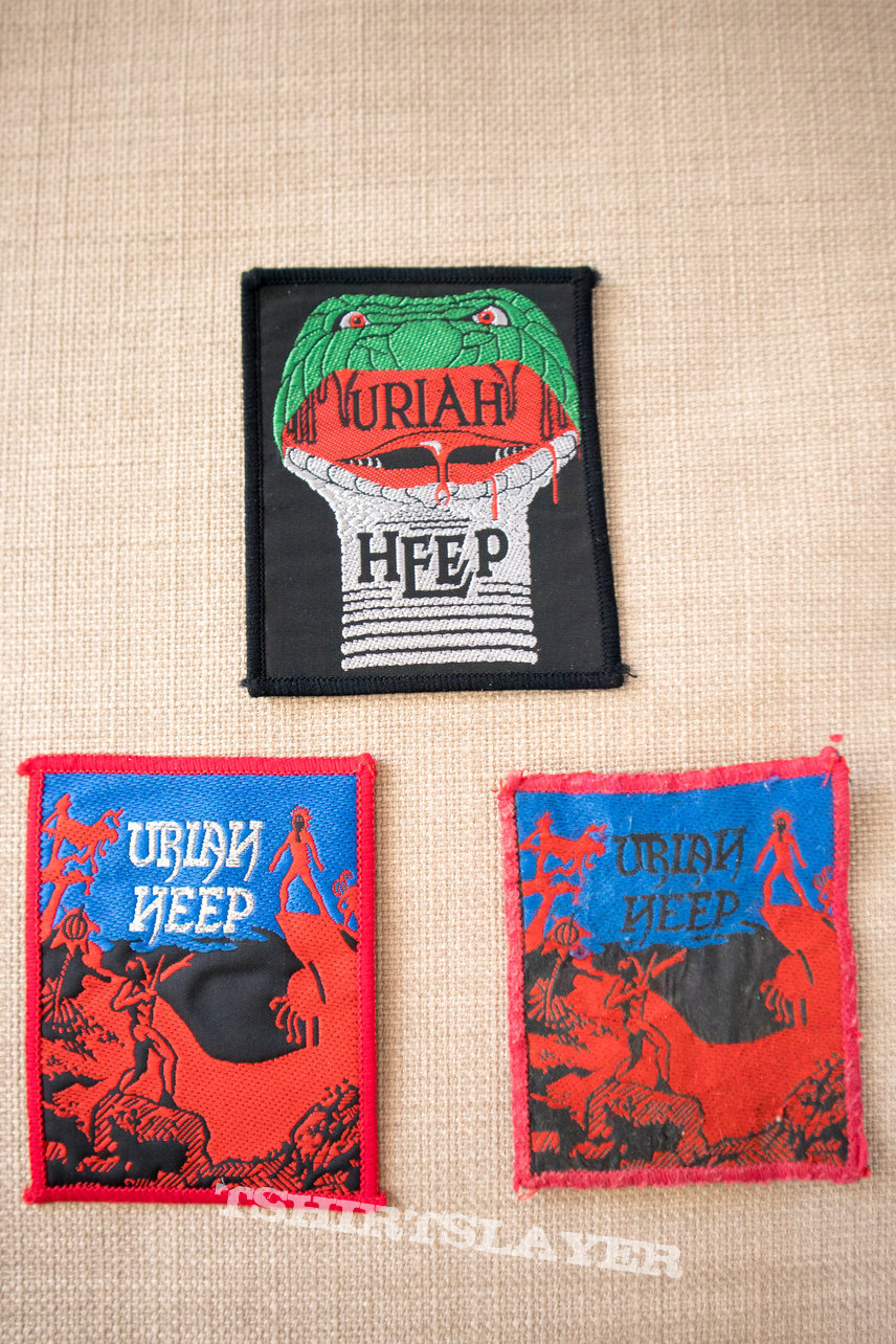 Uriah Heep patch collection