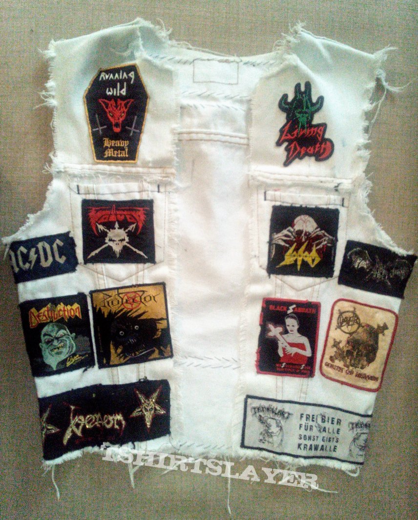 Slayer White battlevest