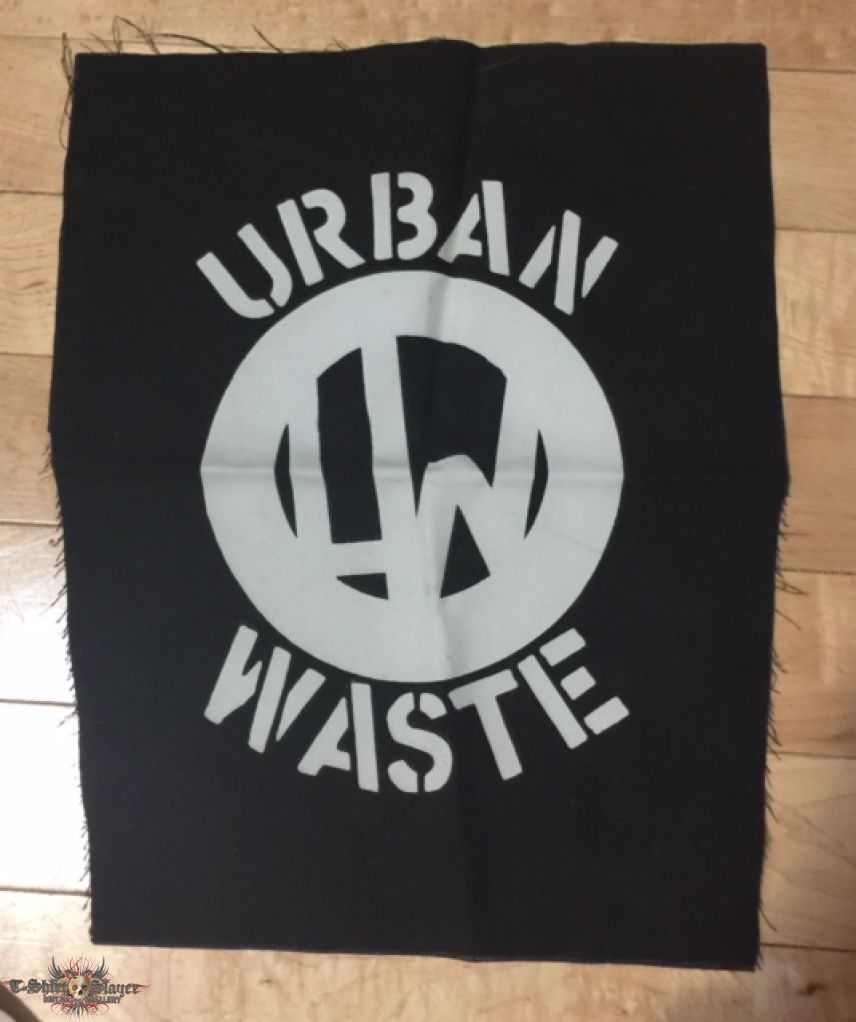 Urban Waste backpatch Urban Waste backpatch