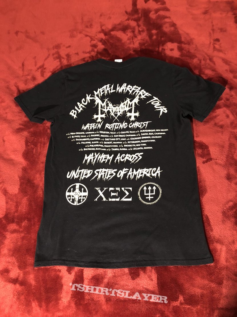 Mayhem Black Metal Warfare Shirt