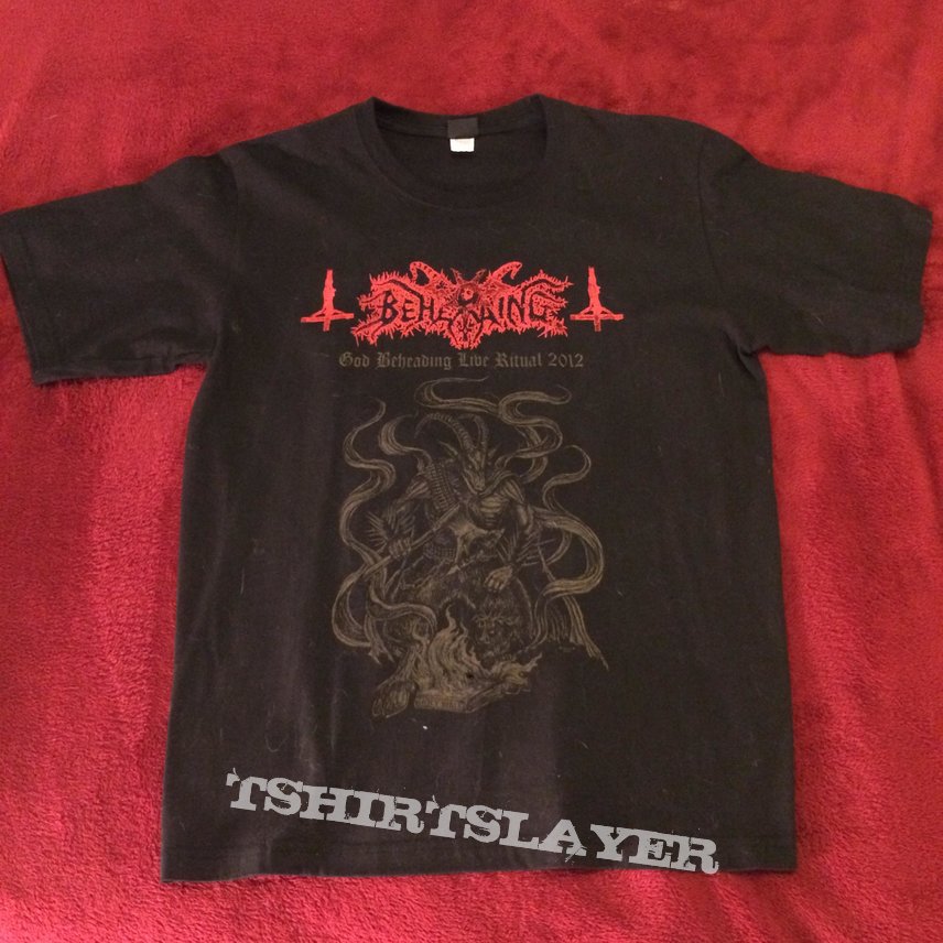 God Beheading Ritual 2012 Shirt | TShirtSlayer TShirt and BattleJacket ...
