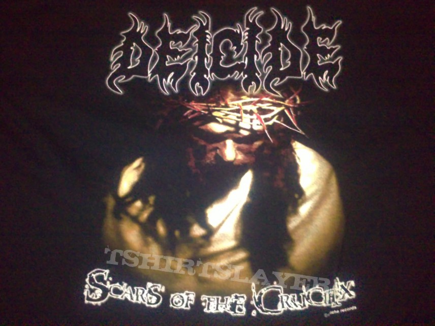 shirt deicide scars of the crusifix and 2 deicide albums