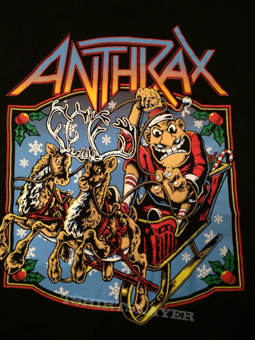 Anthrax, Christmas 2015, limited edition shirt