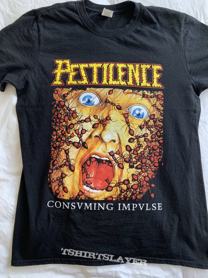 Shirt, Pestilence, Consuming Impulse, not a tour shirt