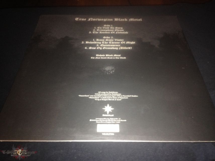 Darkthrone- panzerfaust vinyl Darkthrone- panzerfaust vinyl