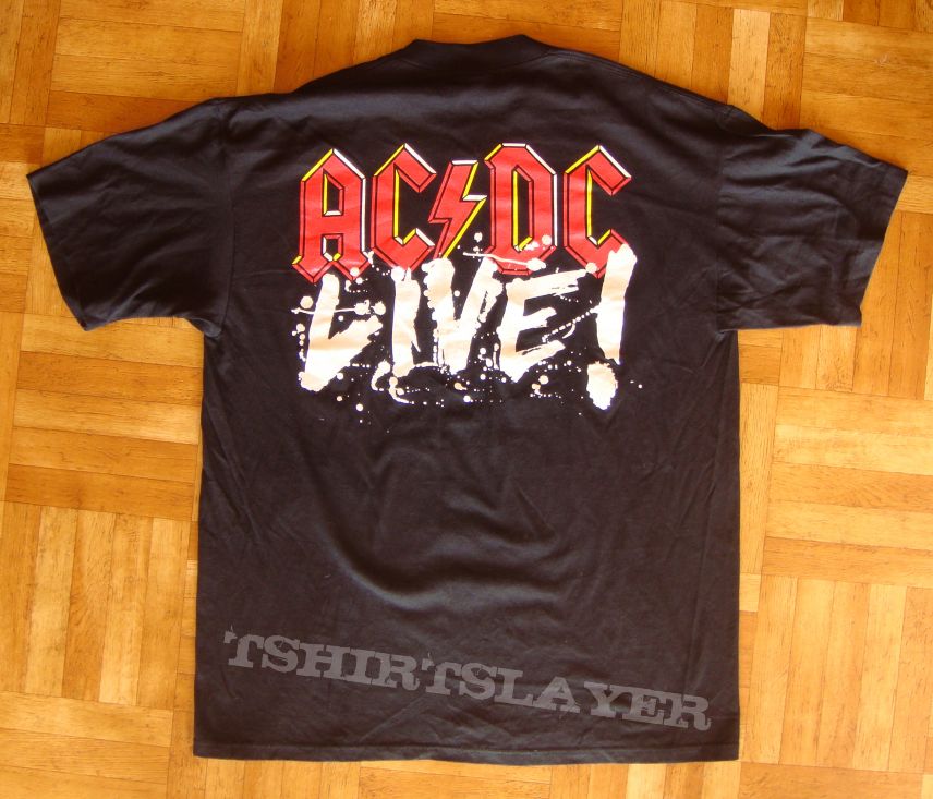 AC/DC, &#039;Live&#039; original 1992 World promo shirt