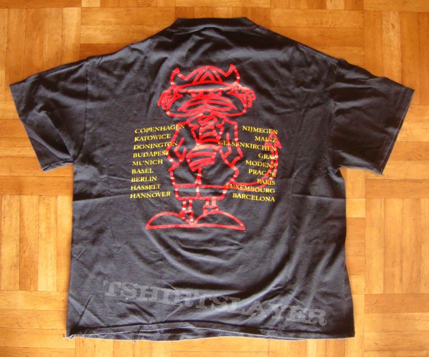 AC/DC, &#039;Razors Edge&#039; original 1991 Monsters Of Rock tour shirt