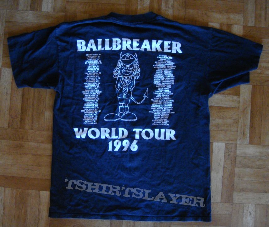 ac dc 1996 tour shirt