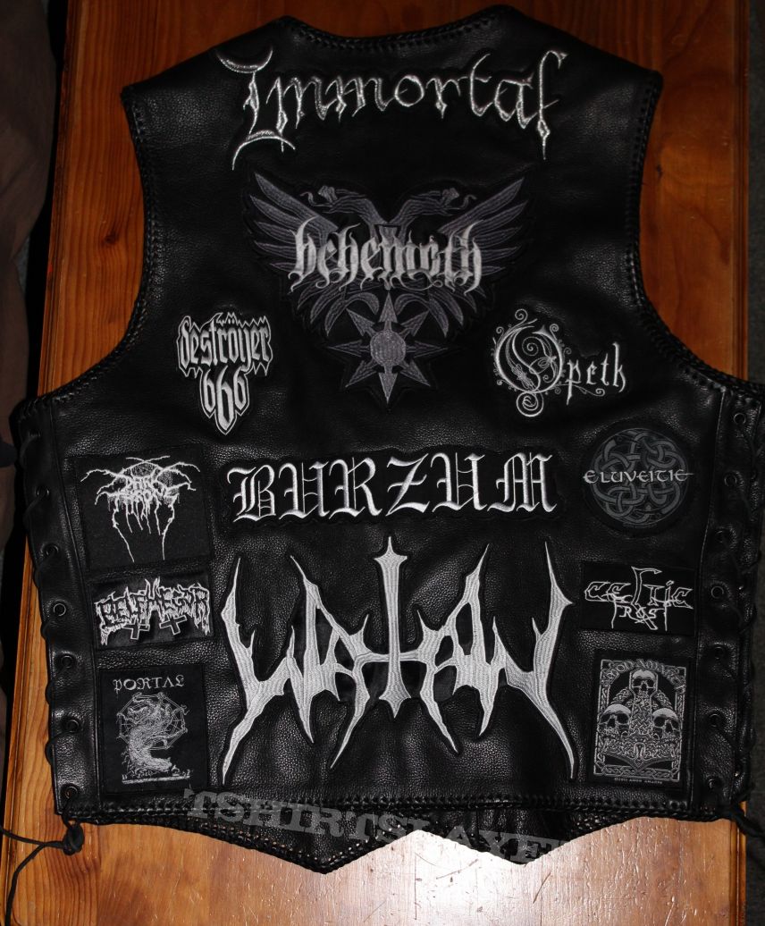 Immortal black / death metal vest