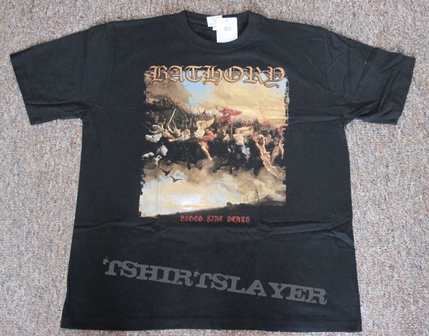 NEW Bathory - Blood Fire Death --- shirt [xxl]