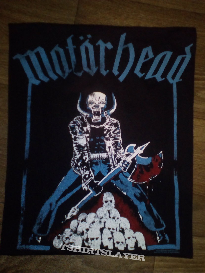 Motörhead - axe skulls Back patch