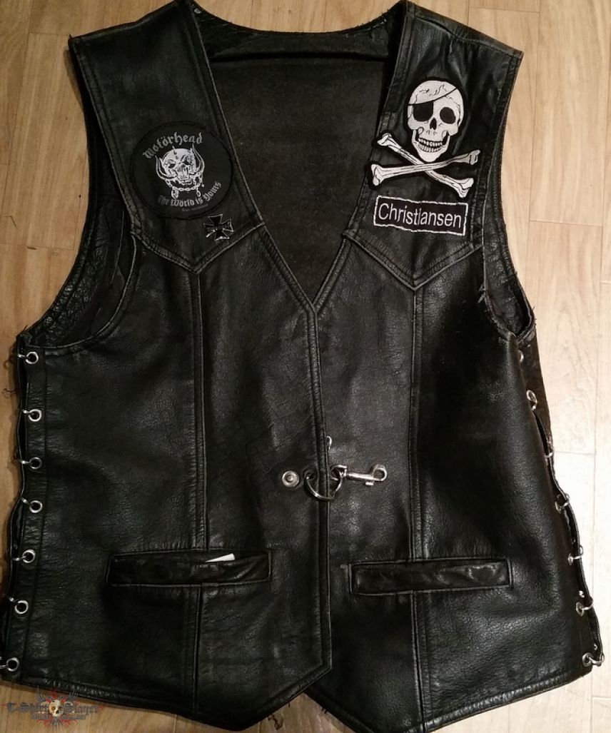 Motörhead Simple motorbike leather vest