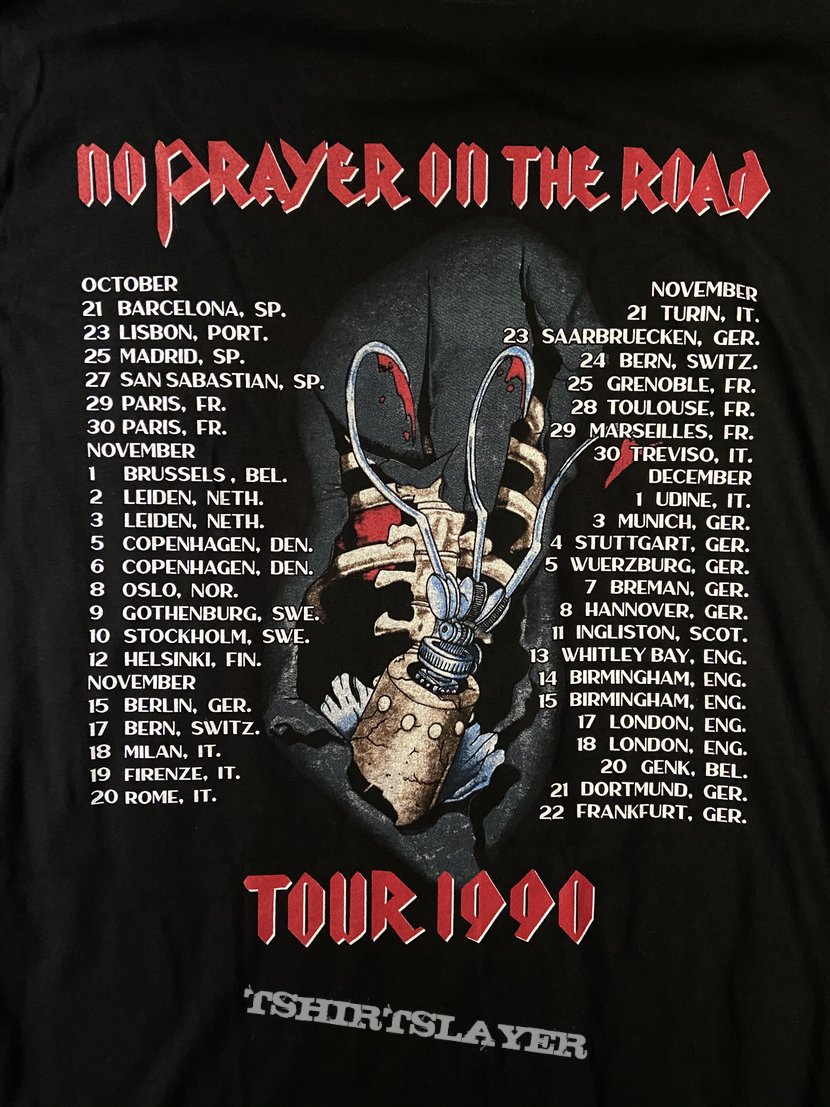 Iron Maiden - No Prayer On The Road Remastered Shirt