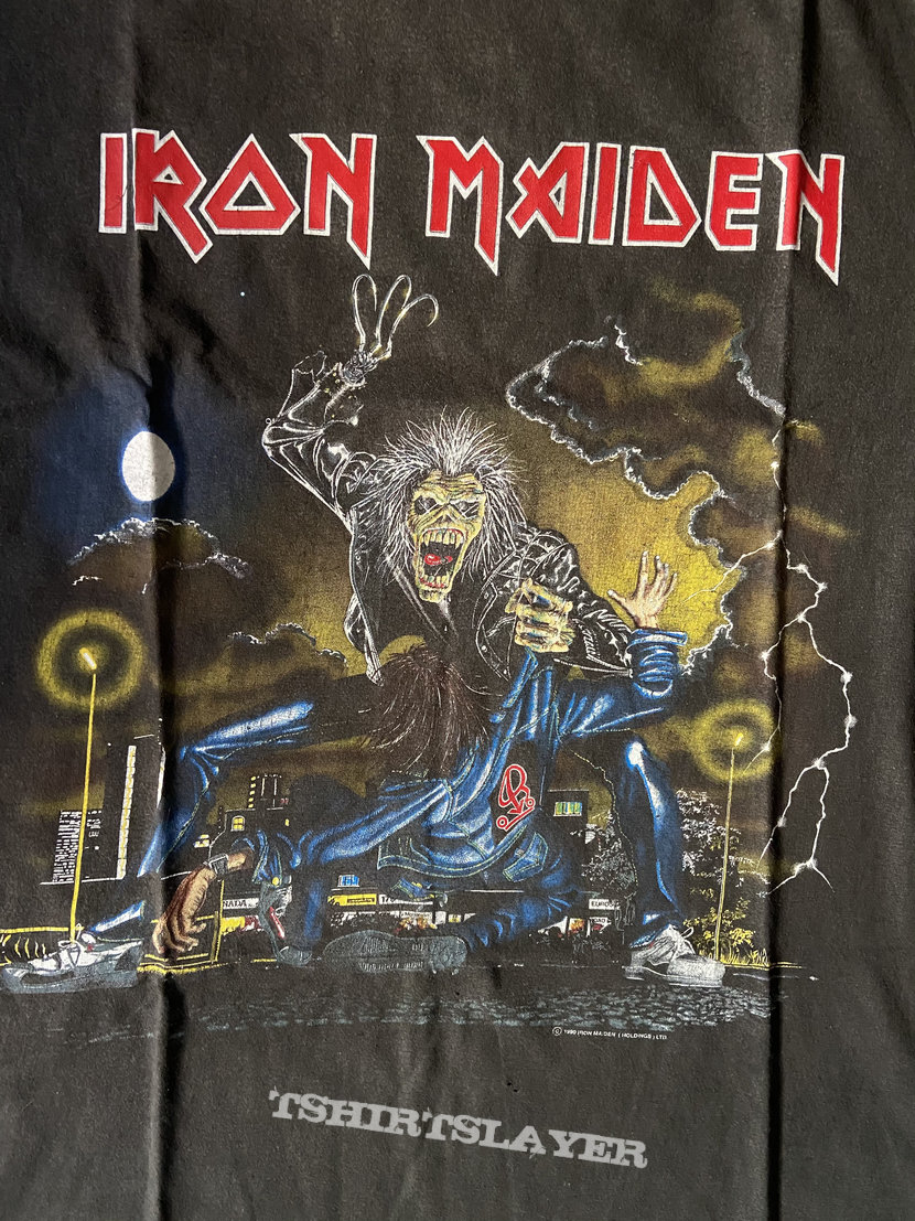 Iron Maiden - No Prayer On The Road UK Tour Shirt 
