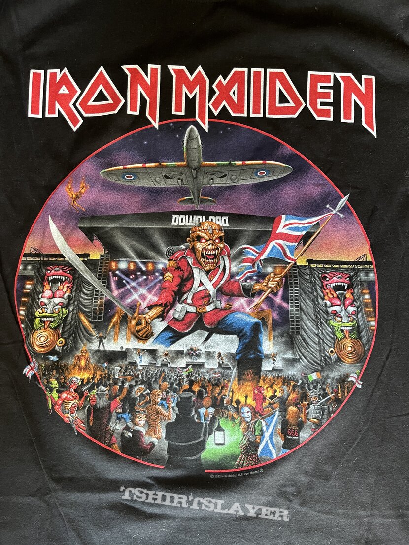 Iron Maiden - Legacy Of The Beast Tour 2022 Download Event Shirt ...