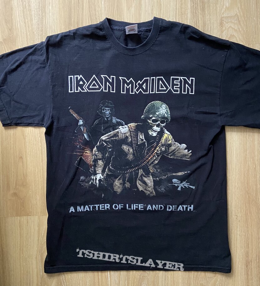 Iron Maiden - A Matter of Life and Death European Tour 2006 Shirt