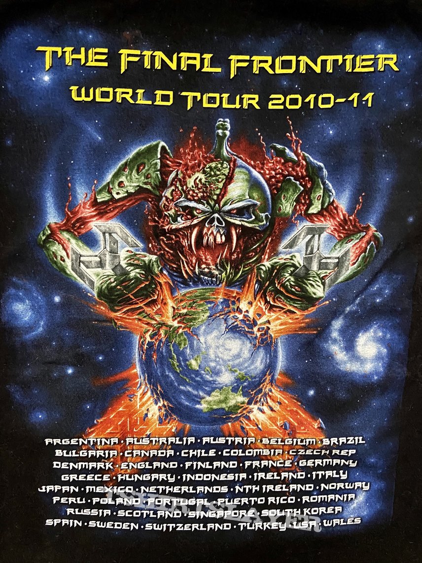 Iron Maiden - Final Frontier Tourshirt 