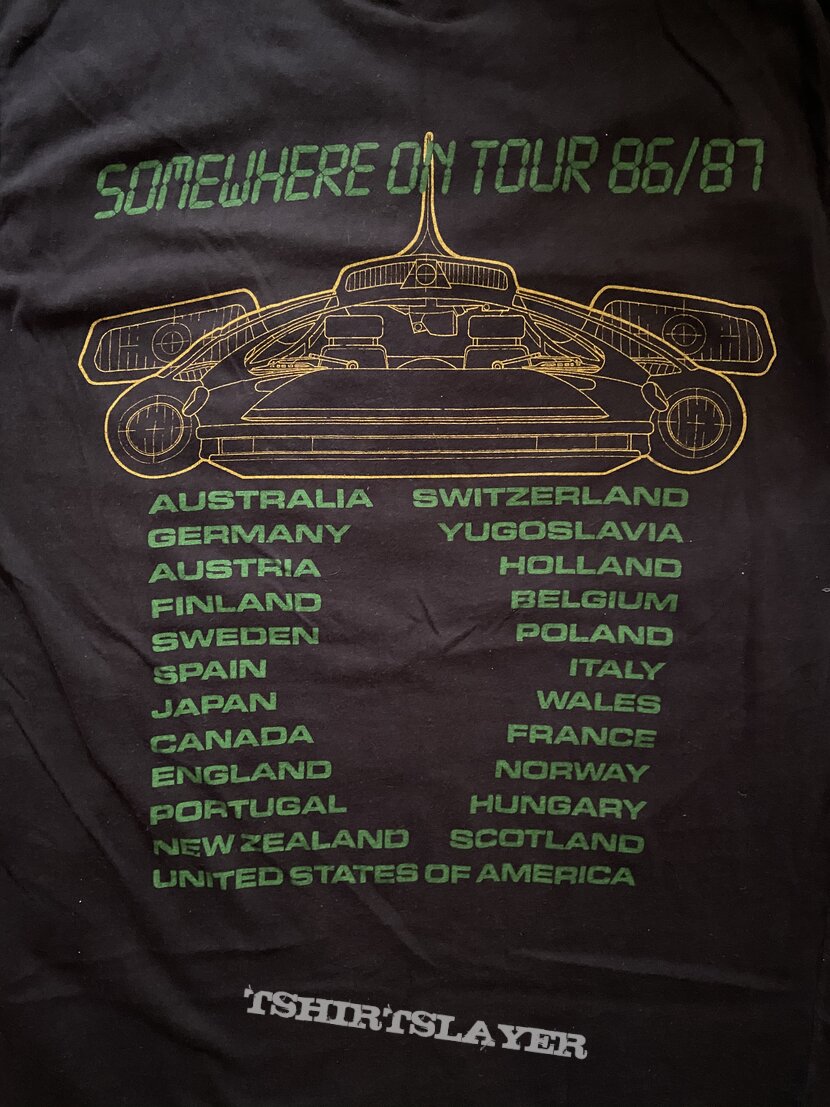 Iron Maiden - Somewhere On Tour Muscle Shirt 