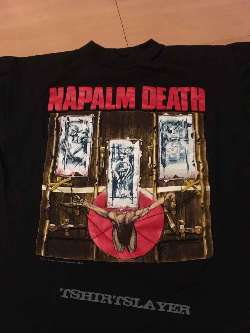 Napalm Death Death by Manipulation Original shirt 