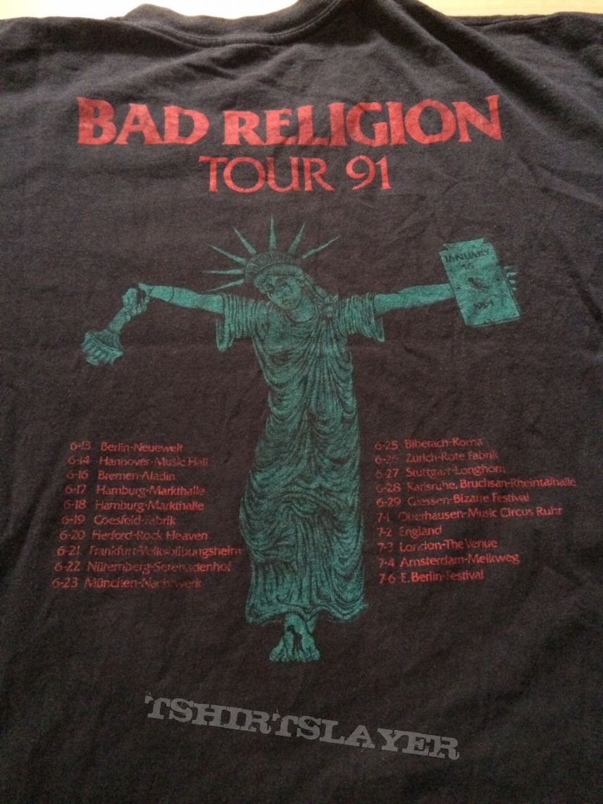 bad religion tour europe