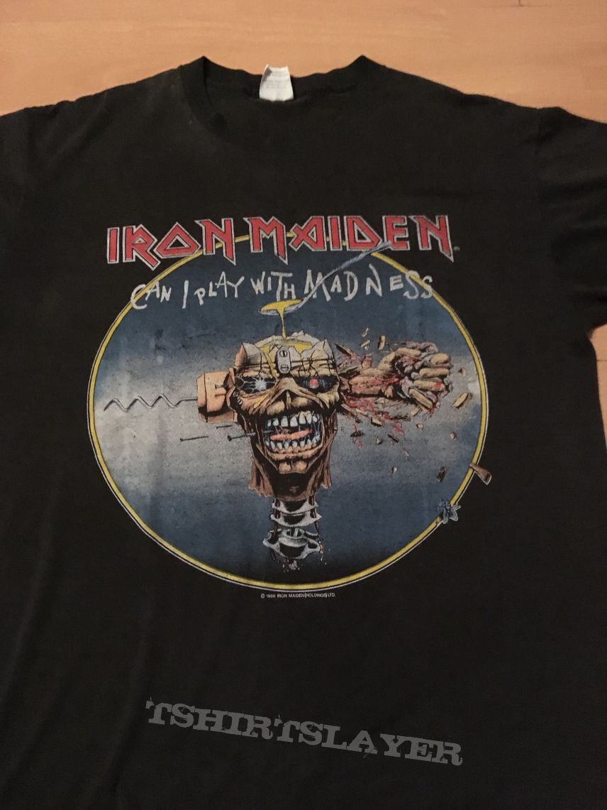 Iron Maiden OG 1988 Can i play with Madness shirt