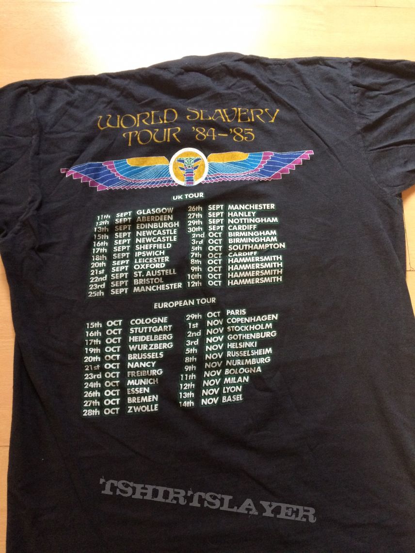 Iron Maiden OG World Slavery Tour 84/85 shirt