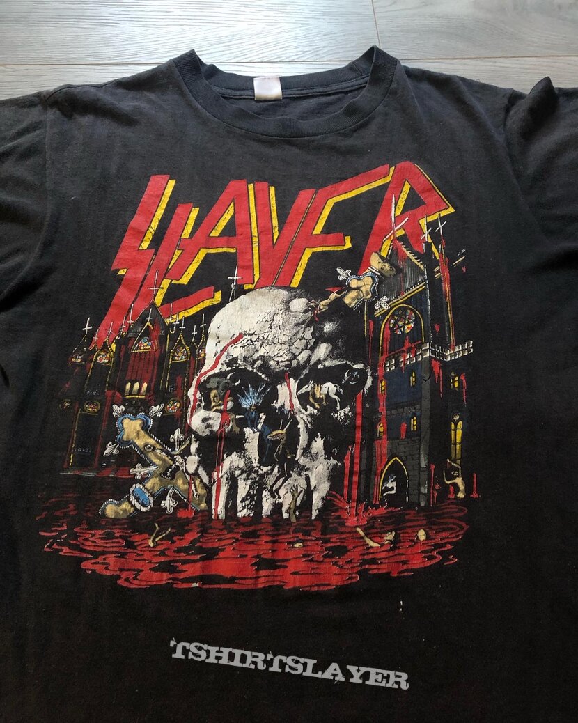 Slayer South of Heaven/World Sacrifice Tour 1988