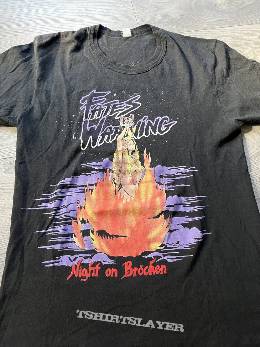 Fates Warning Night on Bröcken 80s shirt