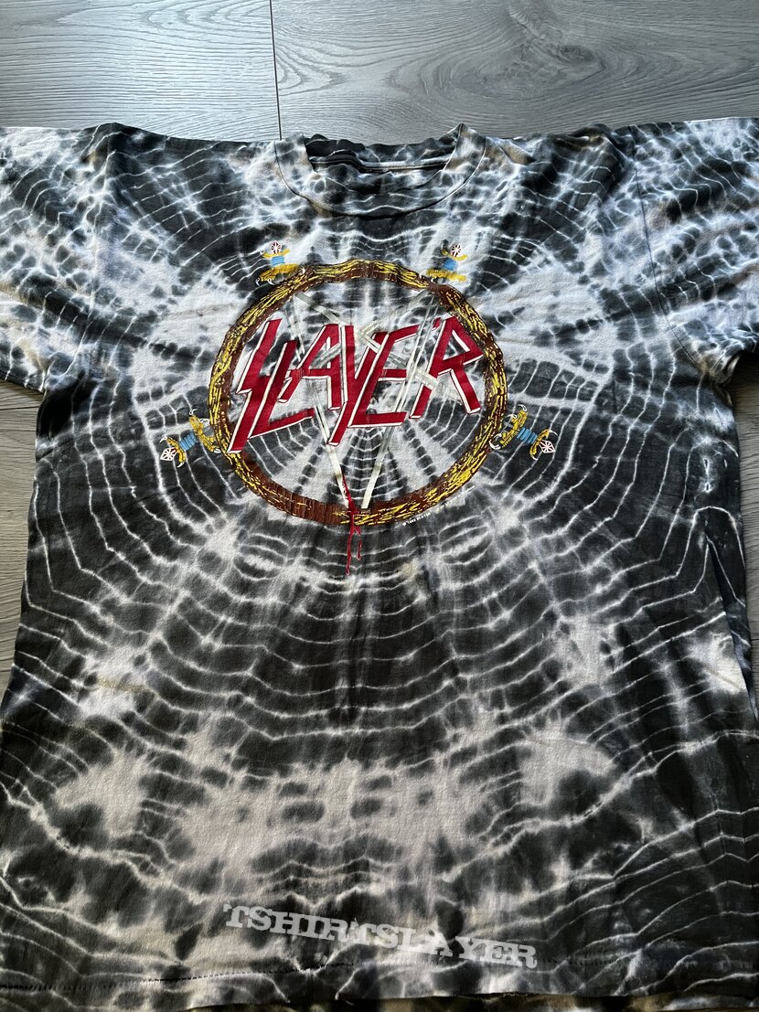 slayer tie dye shirt