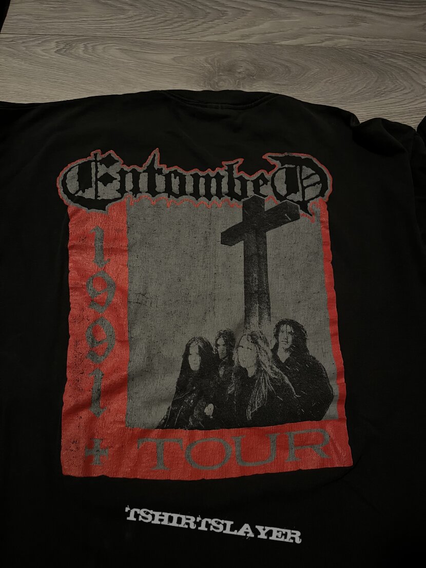 Entombed LHP US 1991 Tour LS