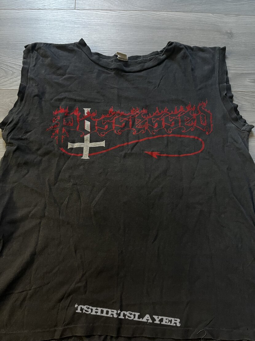 Possessed OG Seven Churches Muscle shirt 1985 | TShirtSlayer TShirt and ...