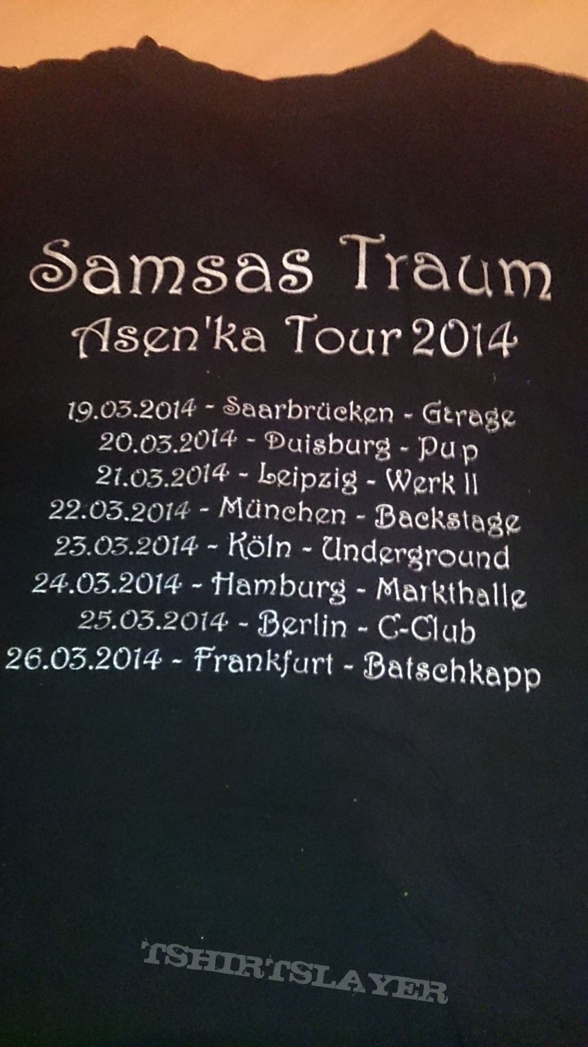 Samsas Traum - Asen&#039;ka Tour 2014 XL