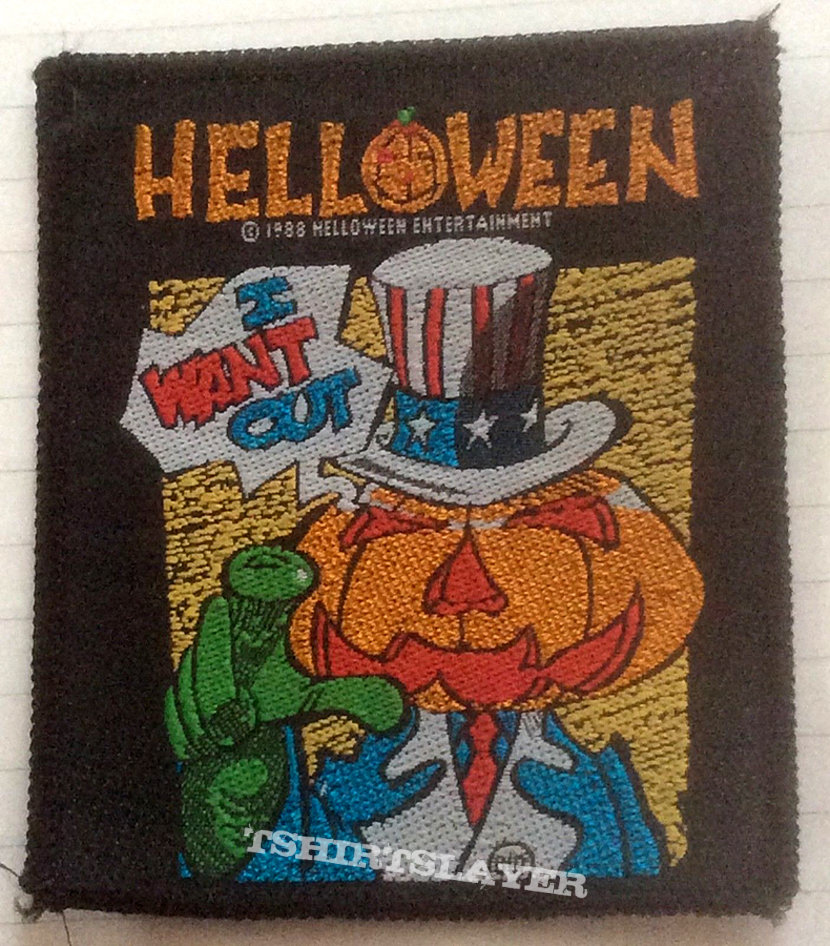 Helloween vintage patch