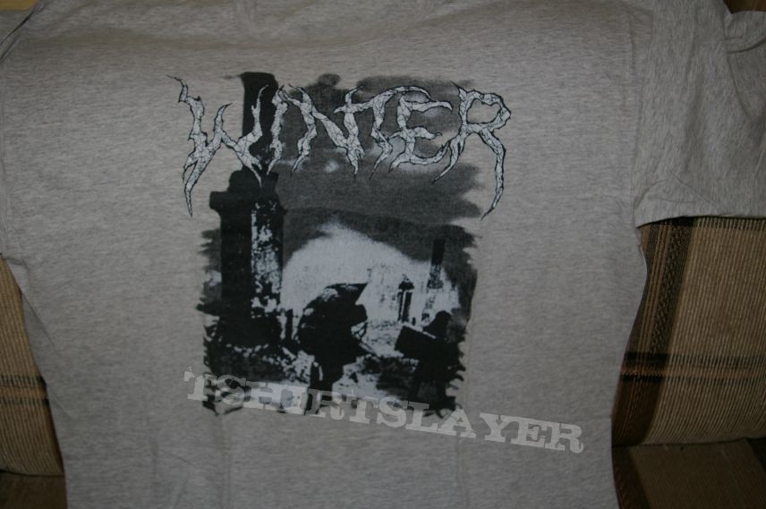 Winter &quot;into darkness&quot; orig. shirt 1992