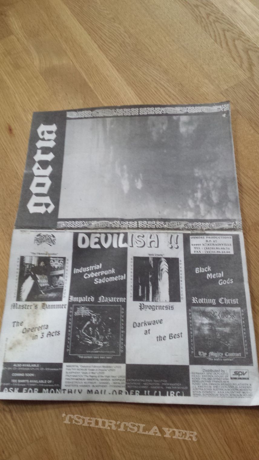 Immortal Goetia... fanzine 1992