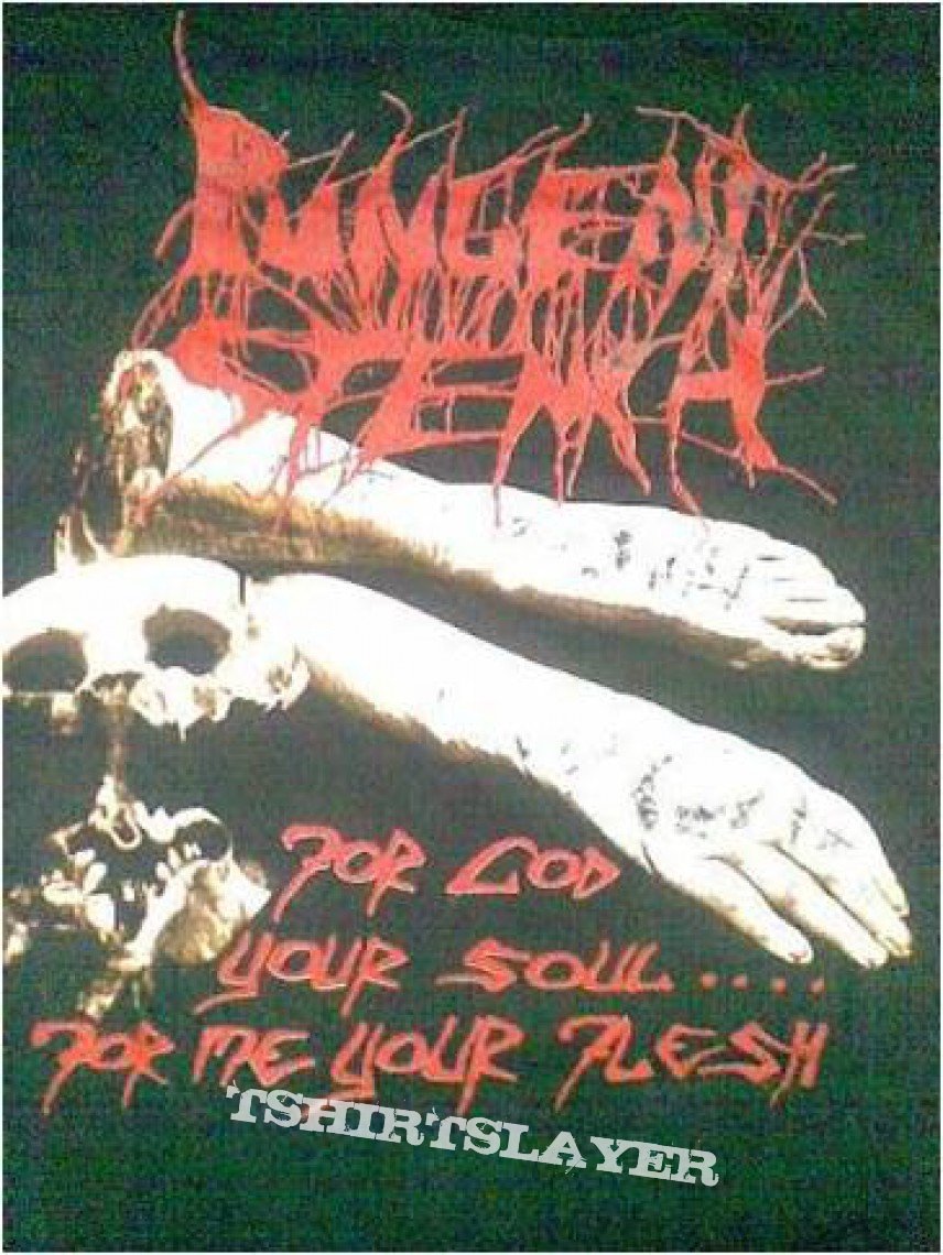 PUNGENT STENCH-For God your Soul....for me your Flesh T-shirt,1990 original,old version
