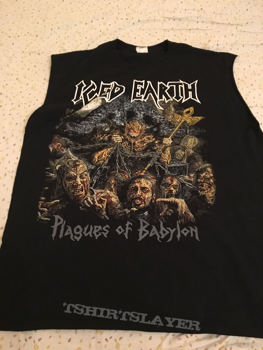 iced earth 2014 tour shirt