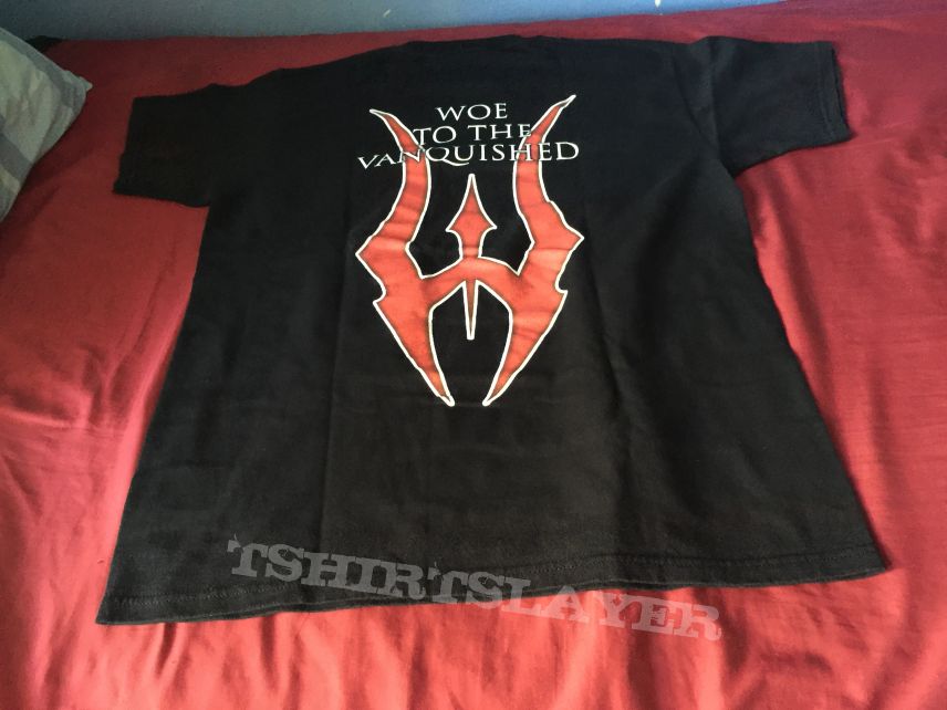 Warbringer woe to the vanquished shirt
