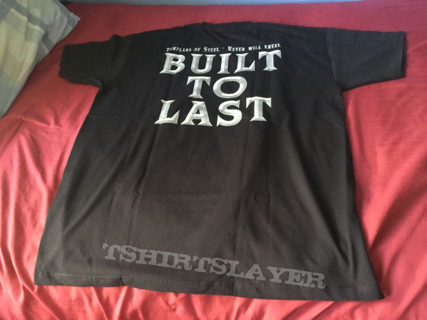 Hammerfall built to last shirt