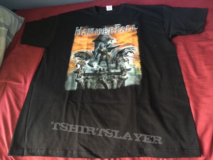 Hammerfall built to last shirt