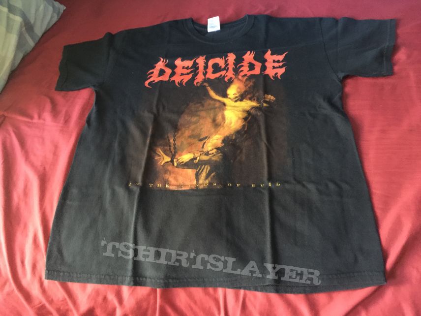 Deicide in the minds of evil shirt