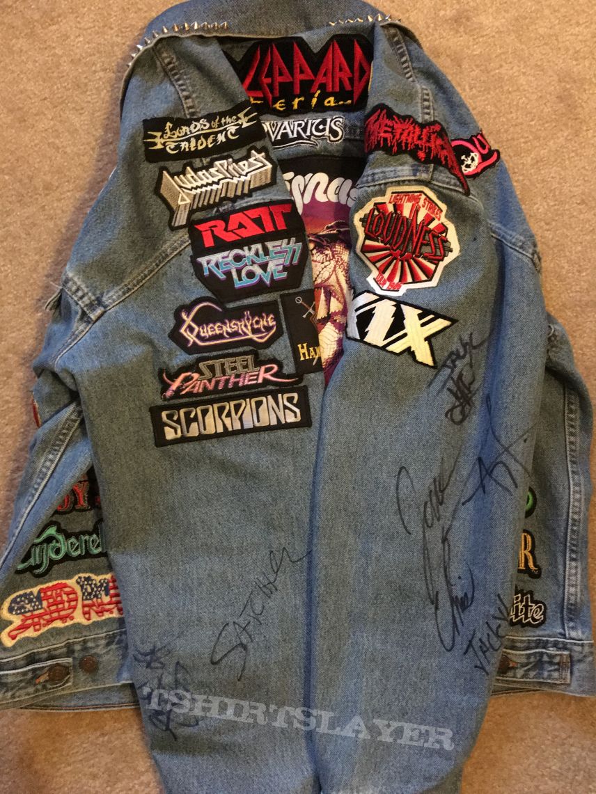 Helloween 80&#039;s Hair Band &amp; Current Power Metal Tribute Battle Jacket