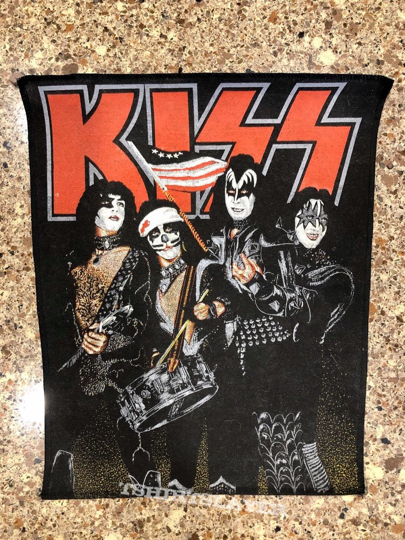 KISS 1976 Back Patch
