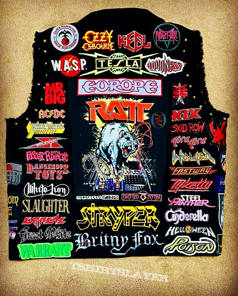 Ratt 80’s Monsters of Hair/Glam/Melodic Metal Battlevest